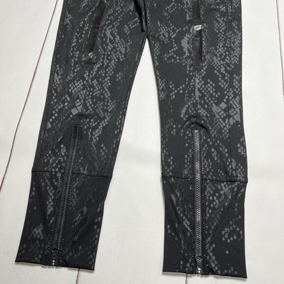 Adidas by Stella McCartney Bodysuit Train All-In-One SIZE XS Black Snake Print - Picture 13 of 13